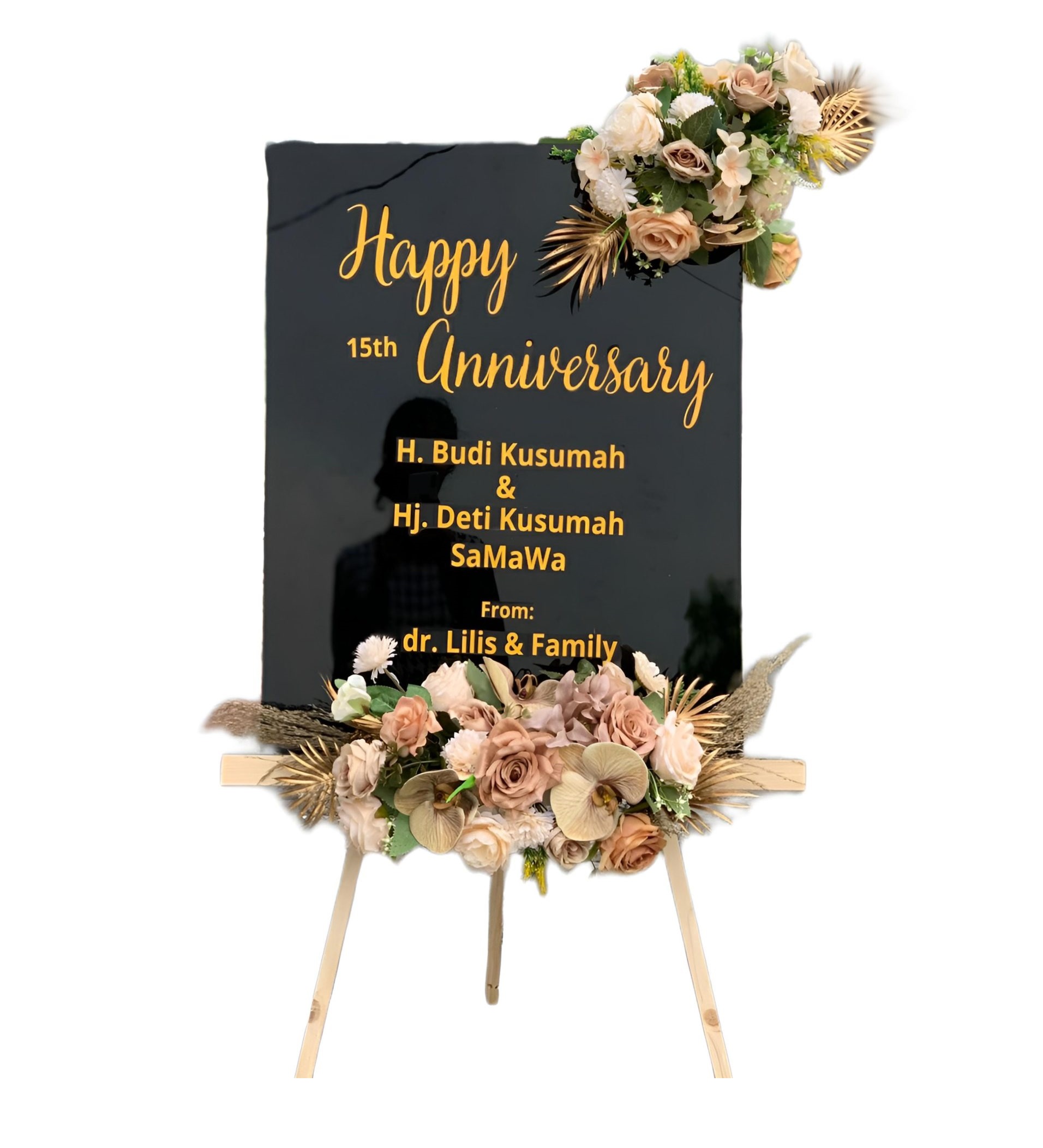 Papan Bunga Akrilik Cepu